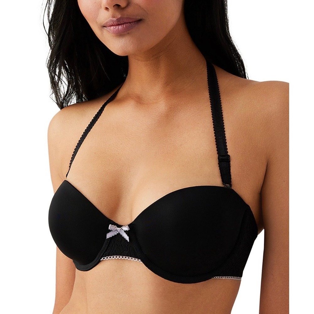 b.tempt'd by Wacoal Black Convertible Strapless Bra 954217 Women 36D NWT